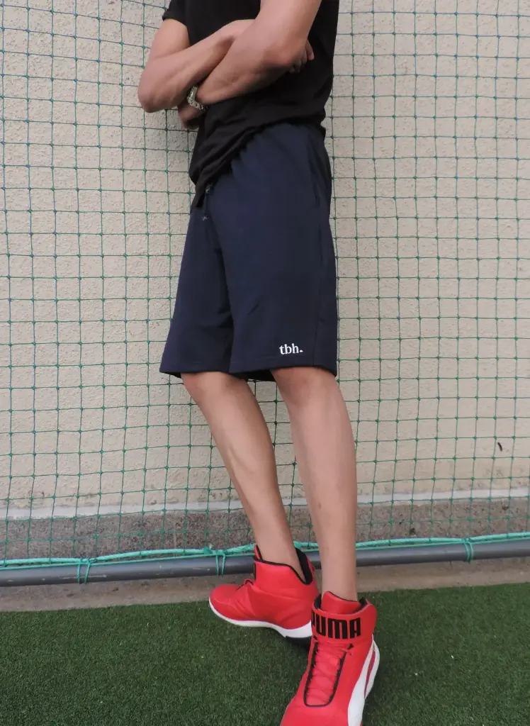 Navy Blue unisex sweatshorts